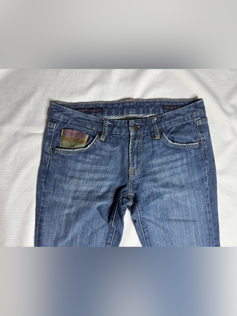 Citizens of Humanity Womens Size 27 Bootcut Linda Denim Jeans Low Rise - Picture 5 of 13